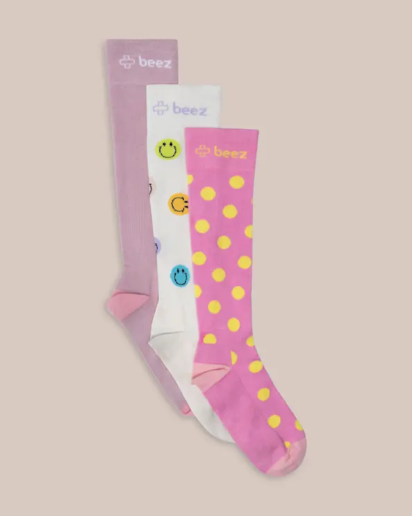 Stödstrumpor Rocka Sockarna 3-pack