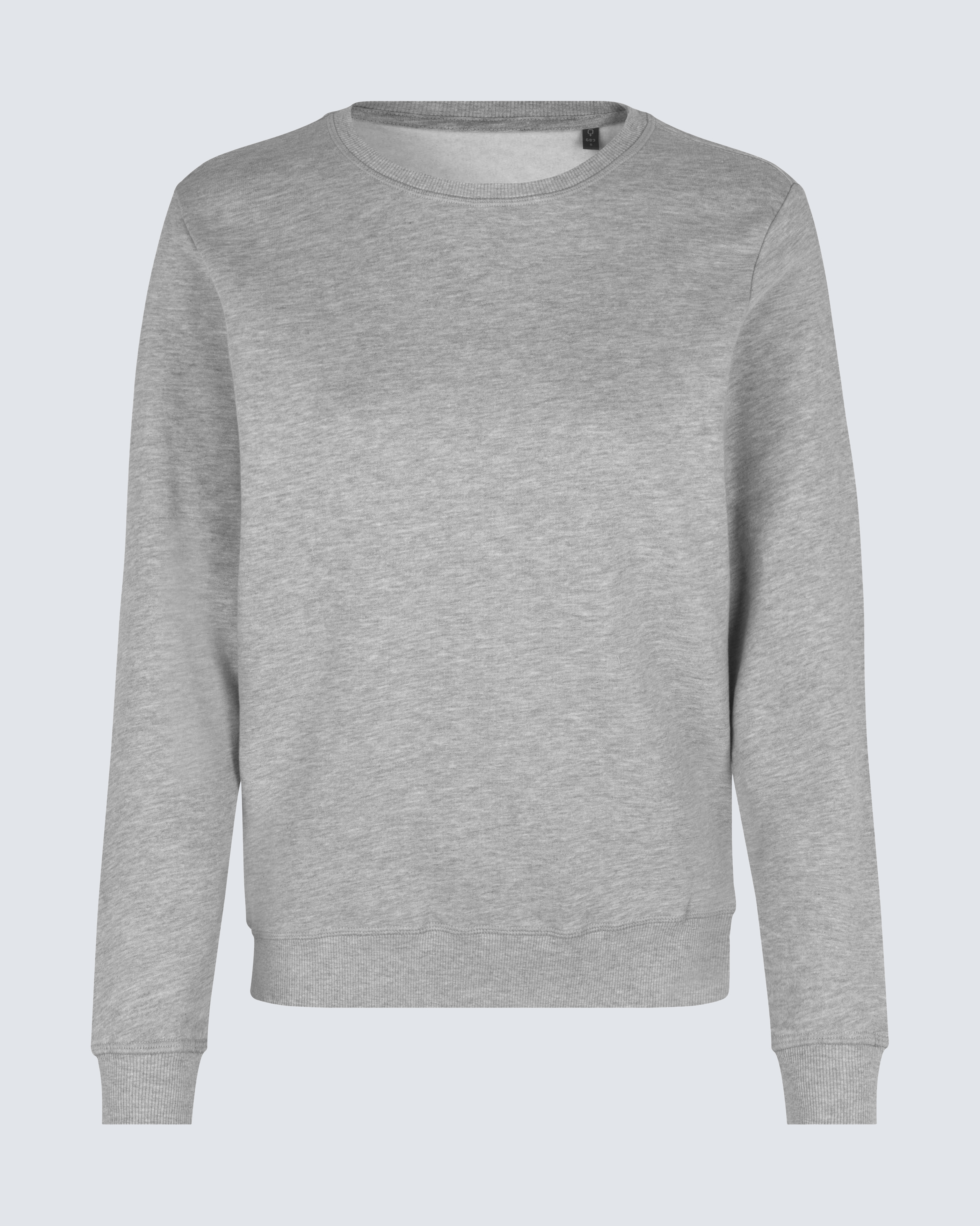 ID Identity Sweatshirt 0683 Dame Lysgrå