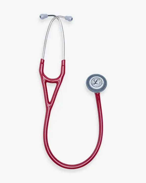 Littmann Master Cardiology Stetoskop Mörkröd/Rostfritt Stål