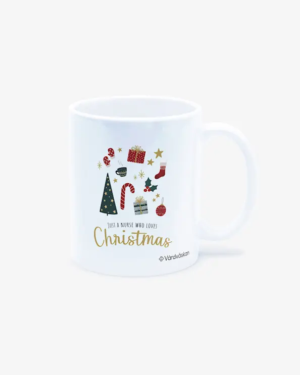 Mugg Just a Nurse Who Loves Christmas