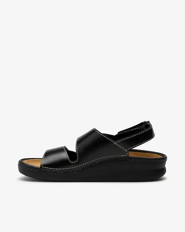Embla 2416 Damesandaler Svart