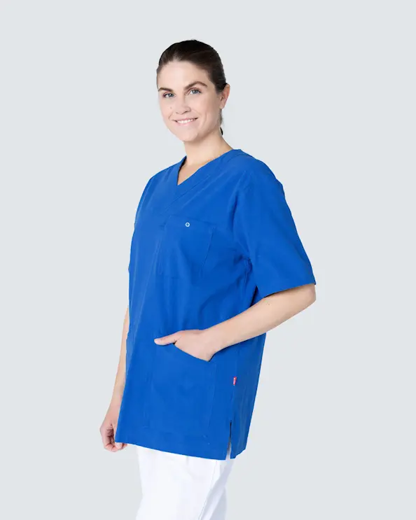 South West Cotton Crinkle Calle Blå Busseronne Unisex