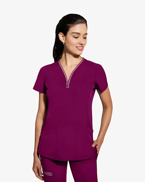 Healing Hands 360-tunika HHE2274 Bourgogne