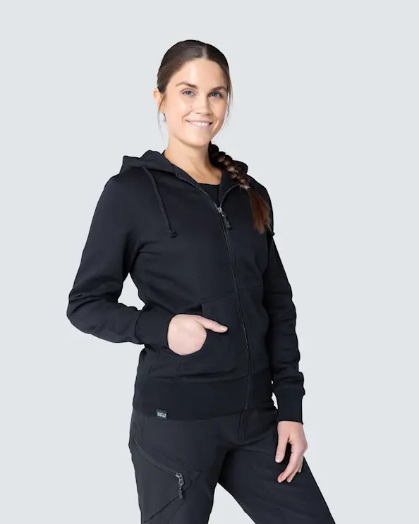 South West Georgia Musta Naisten Collegetakki