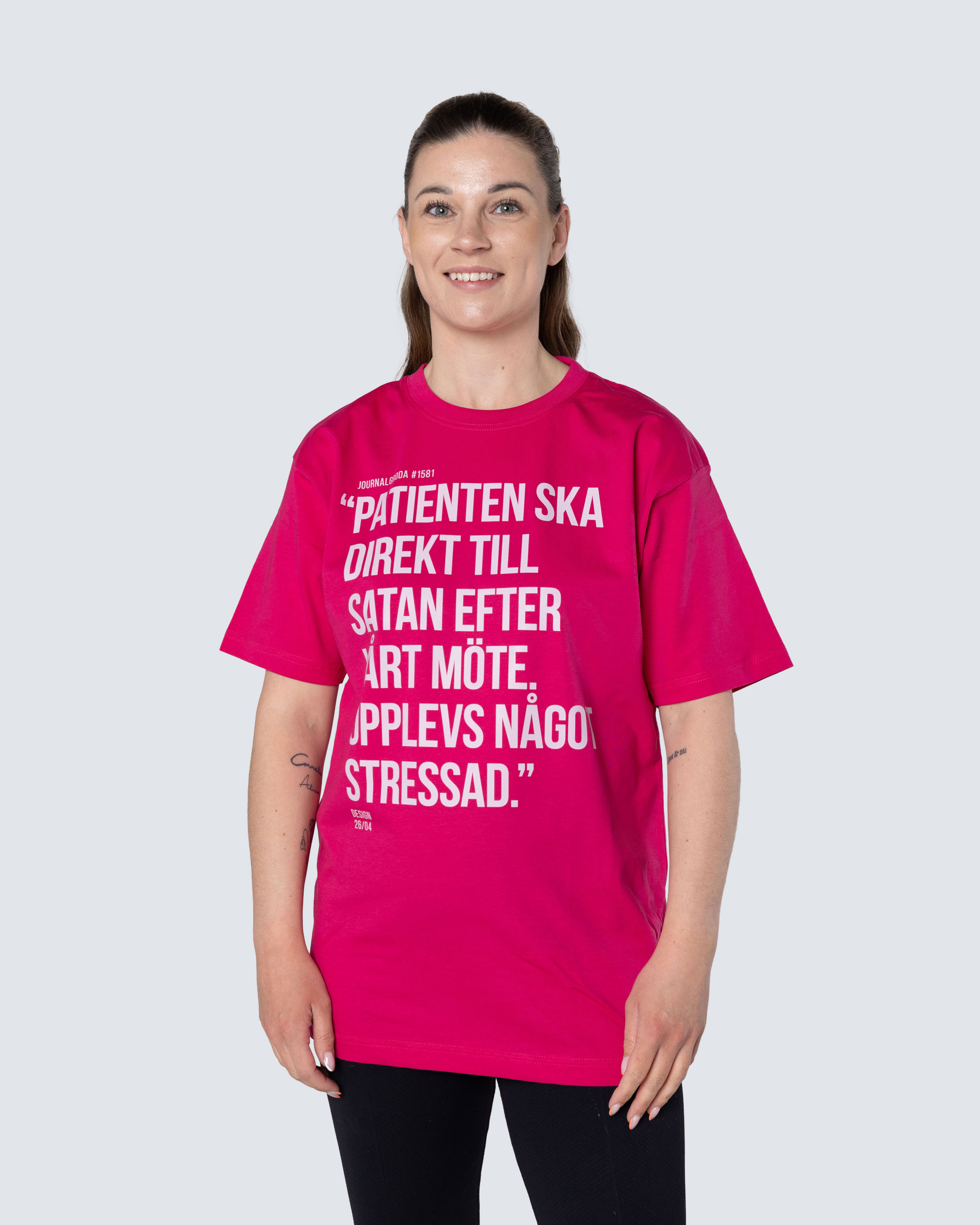 Journalgrodor T-shirt #1 Rosa