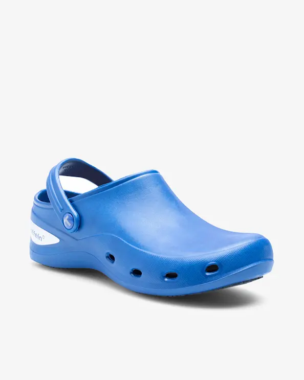 Toffeln Aktivklog Slip-on ESD Hygiensko Blå