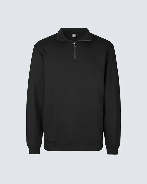 PRO Wear CARE Miesten Neulepusero ¼-vetoketju Musta