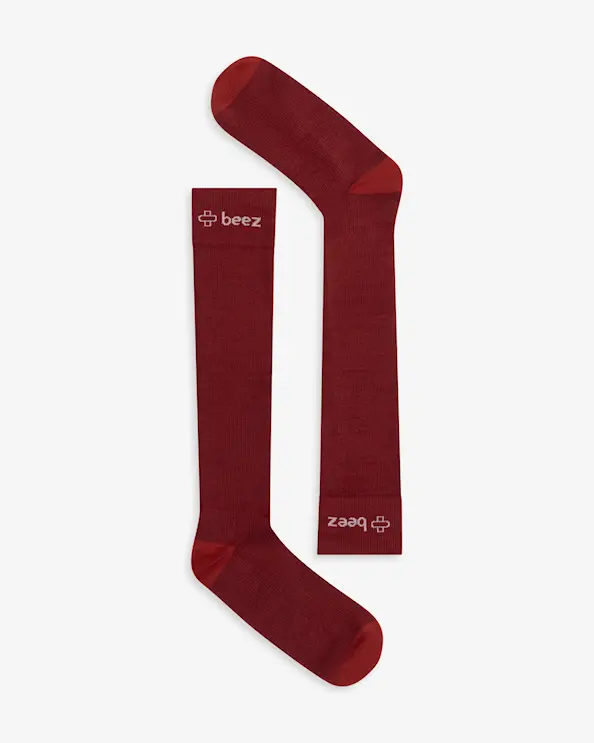 Beez Stödstrumpa Adam Vinröd