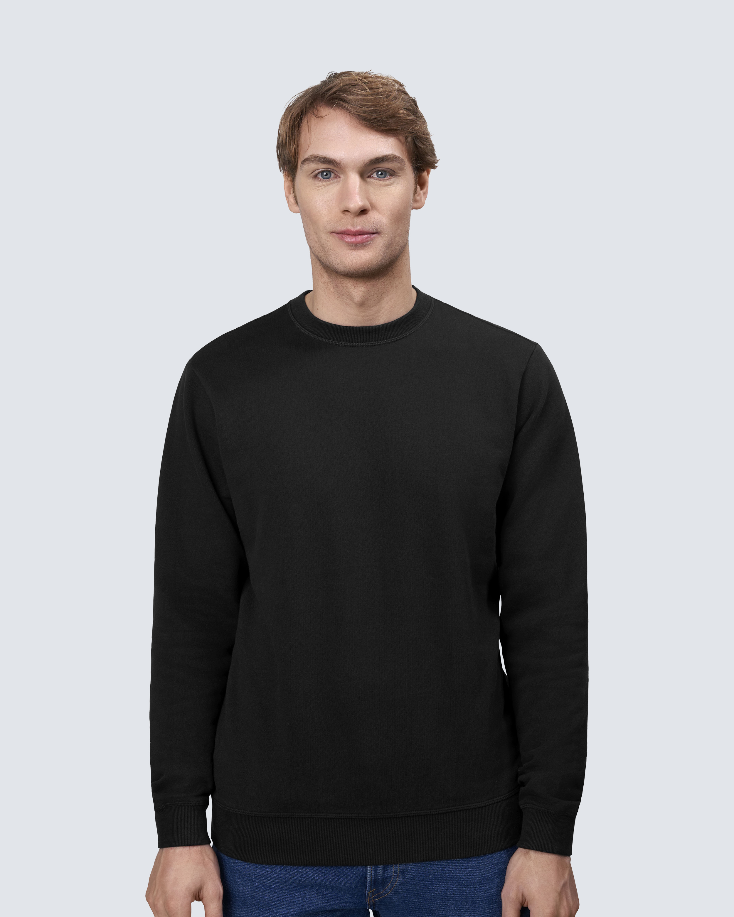 ID Identity Sweatshirt 0682 Herre Sort