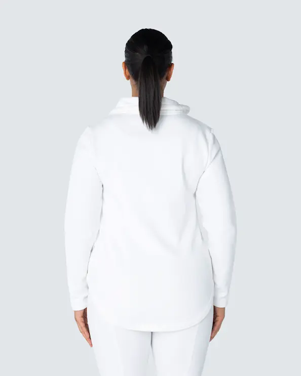 WAW Ladies Sweatshirt Natural White