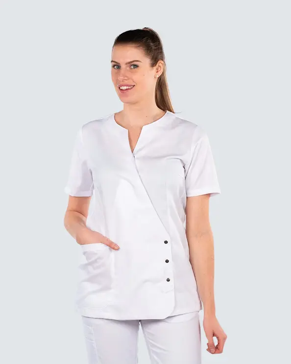 Kentaur Tencel Medical Valkoinen Paitapusero Naiset