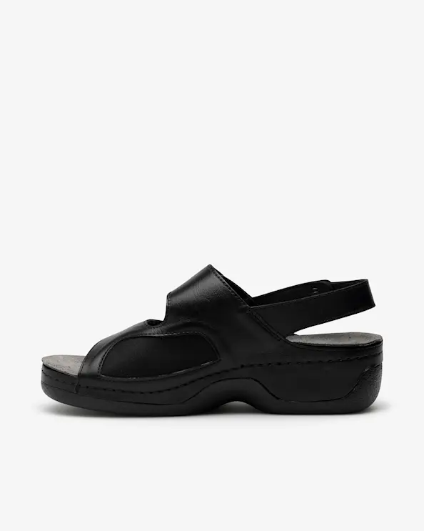 Embla 2215 Ergoflex Sandal Svart