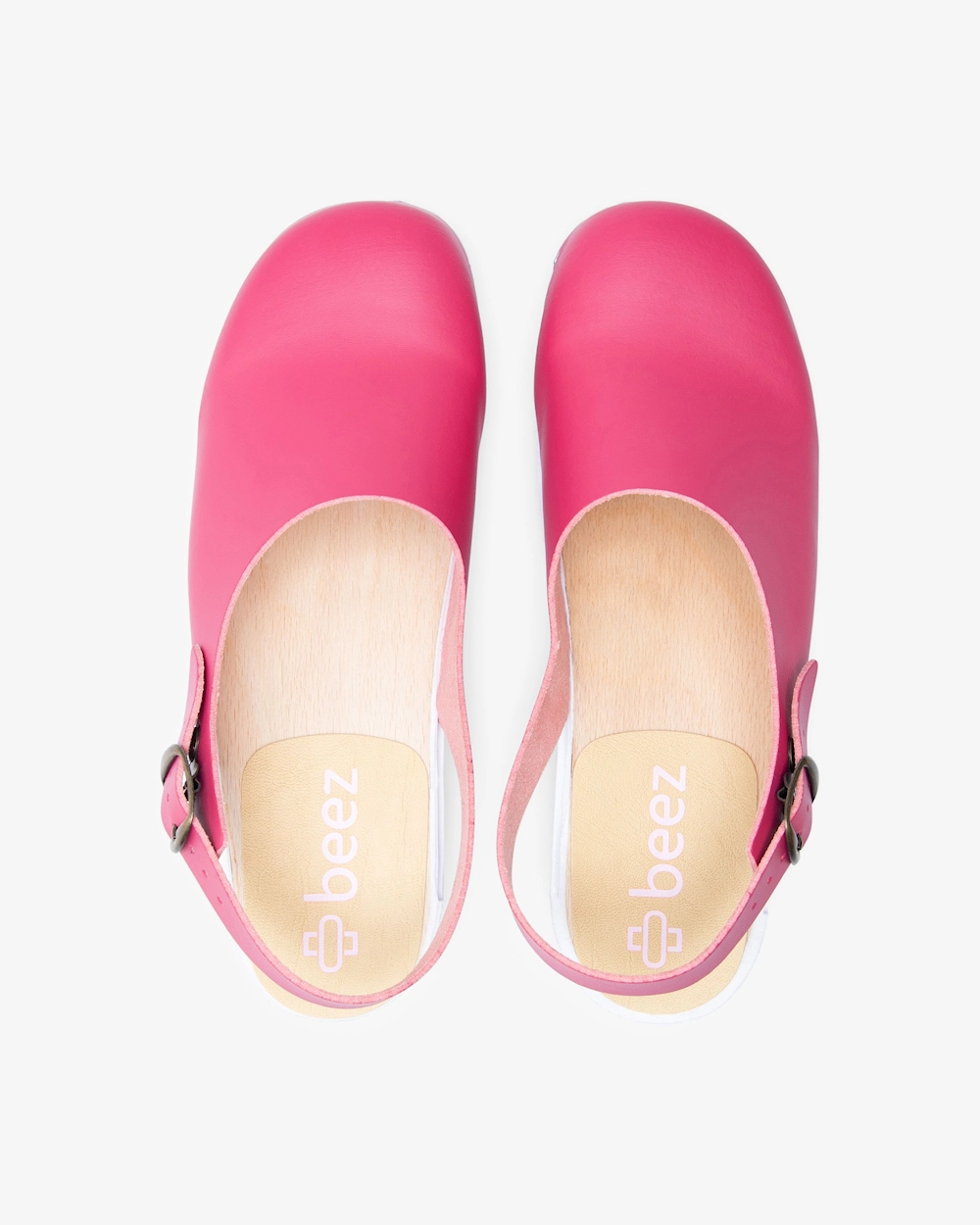 Beez Modeste Arbejdssko Rosa/Hvid Vegansk
