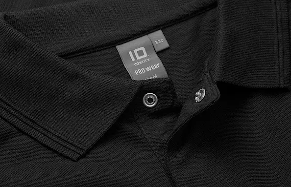 PRO Wear Pikétröja Unisex Svart