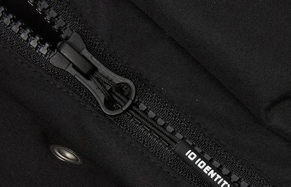 ID Identity kaljakke Zip-n-mix til herrer Sort