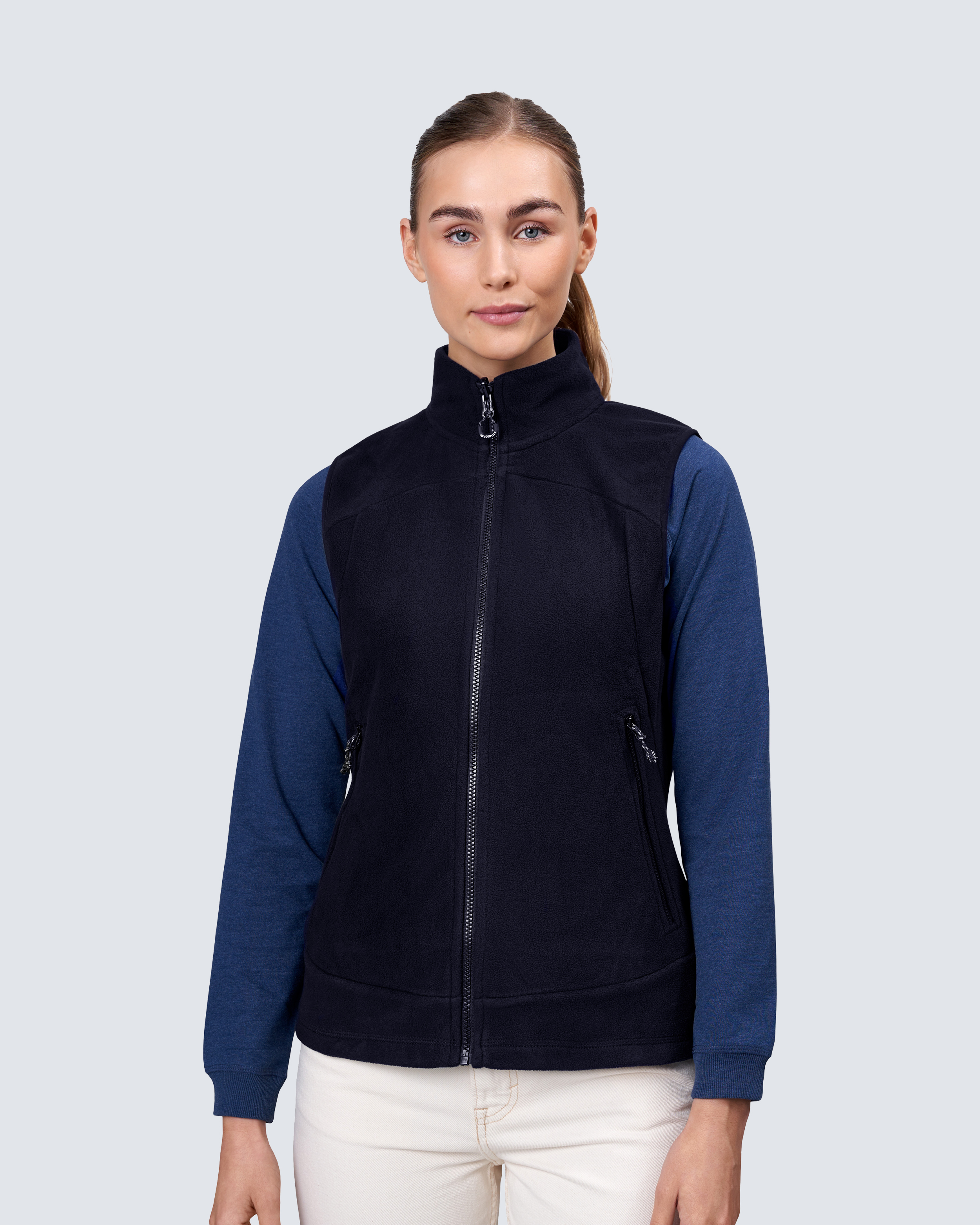 ID Identity Active Fleecevest 0812 Dame Marine