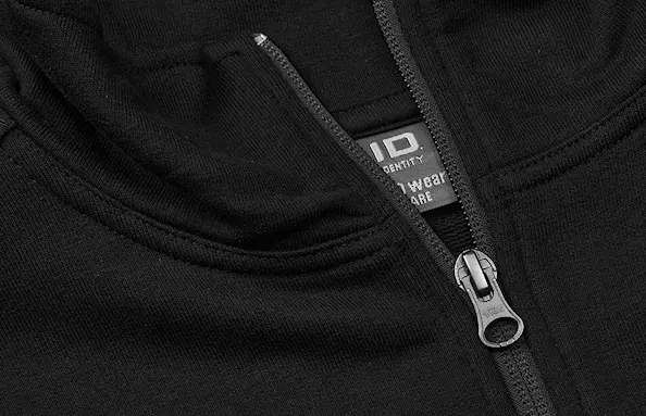 PRO Wear CARE Miesten Neulepusero ¼-vetoketju Musta