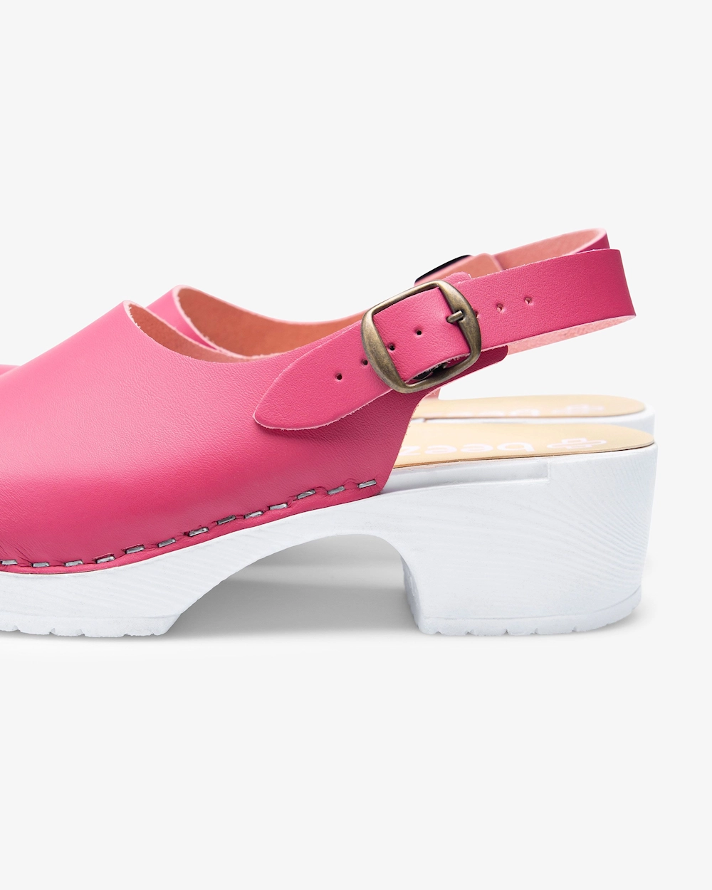 Beez Modeste Arbejdssko Rosa/Hvid Vegansk