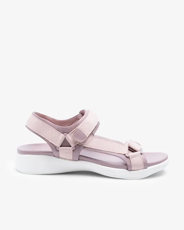 Beez Velcro Sandal Dusty Pink