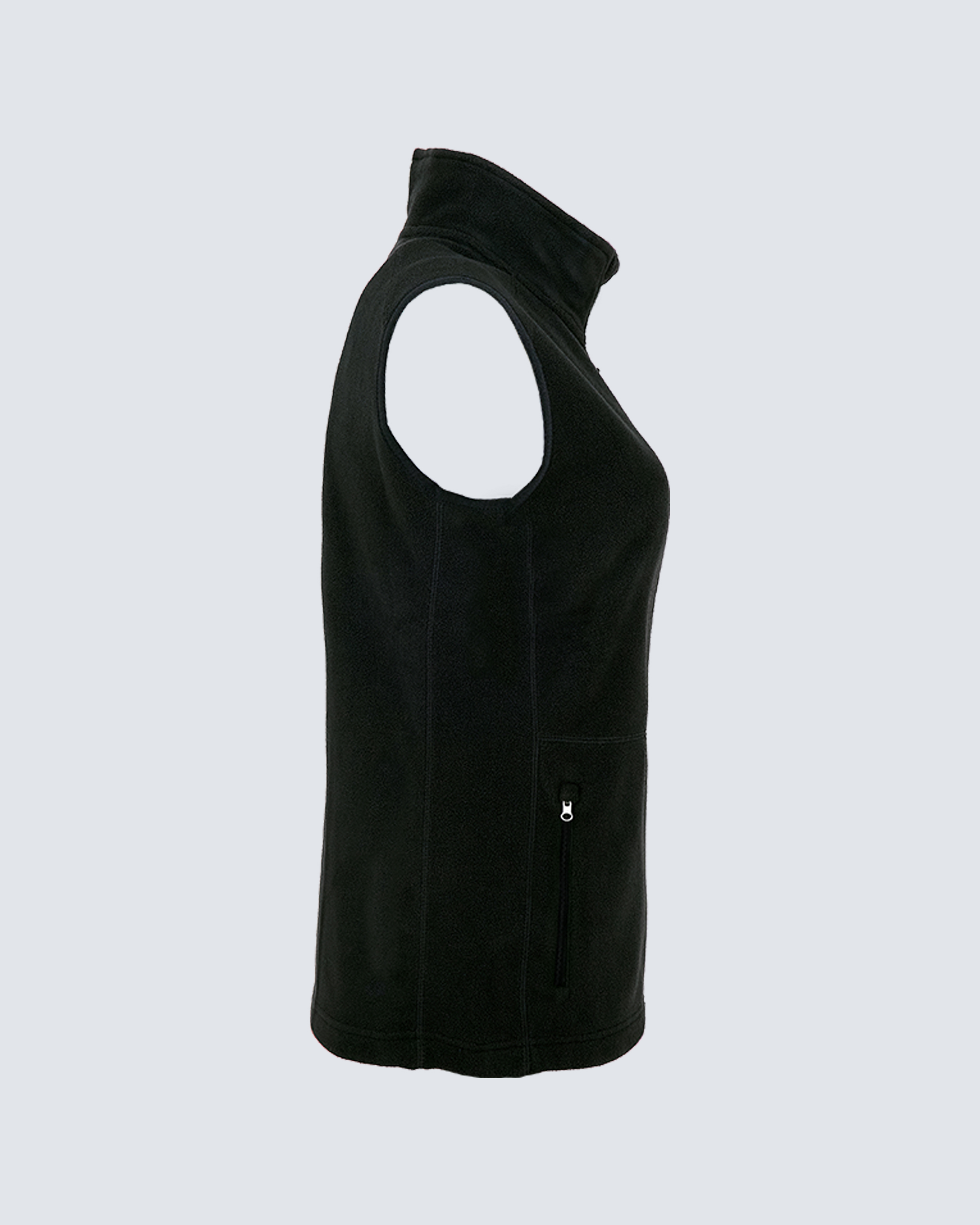 Texstar Light Fleeceväst Dam Svart