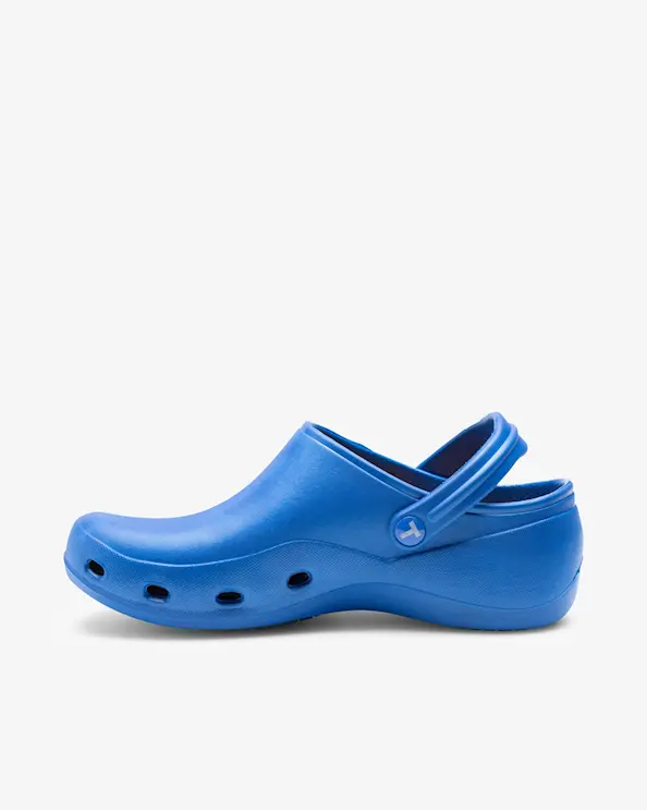 Toffeln Aktivklog Slip-on ESD Hygiensko Blå