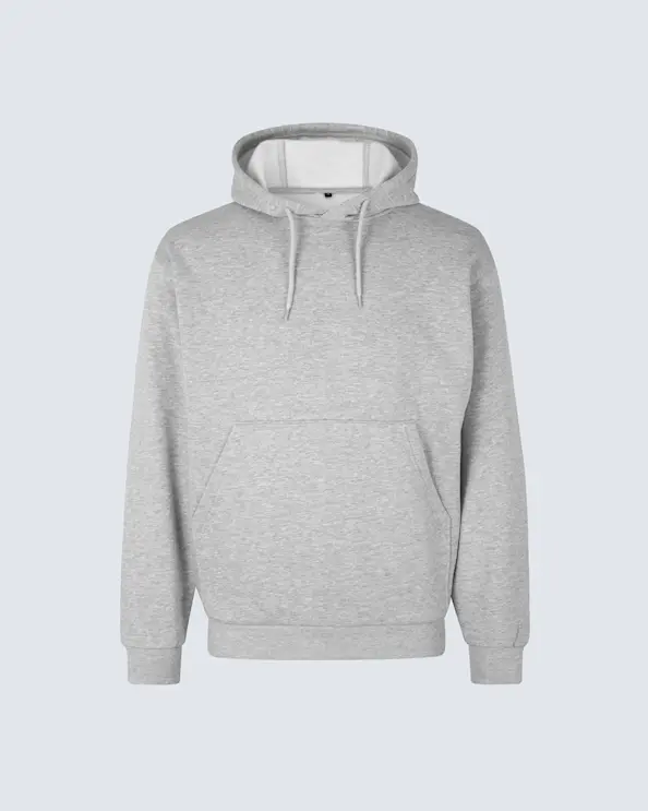 ID Identity Hoodie Unisex Grau meliert