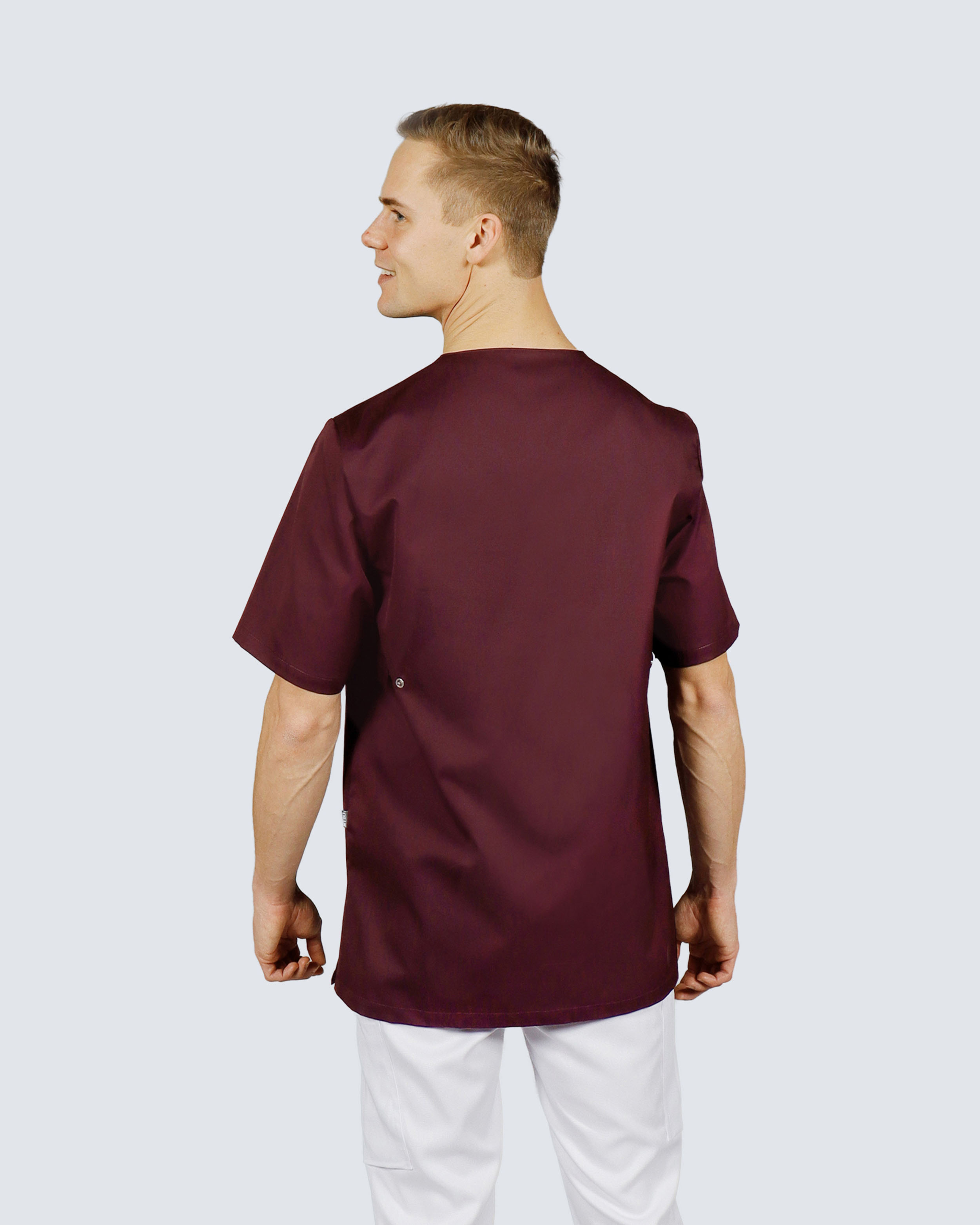 Nybo Charisma Premium Mørk lilla Kittel Tencel Unisex