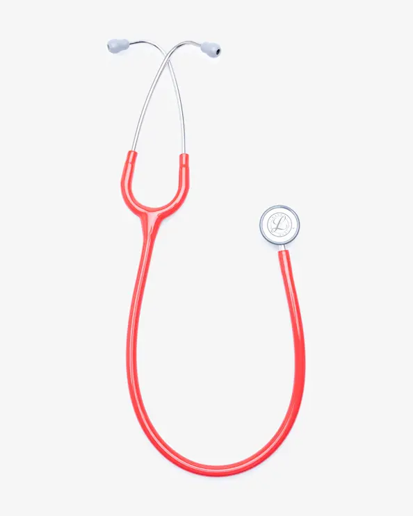 Littmann Classic II Pediatric stetoskop rød/rustfritt stål