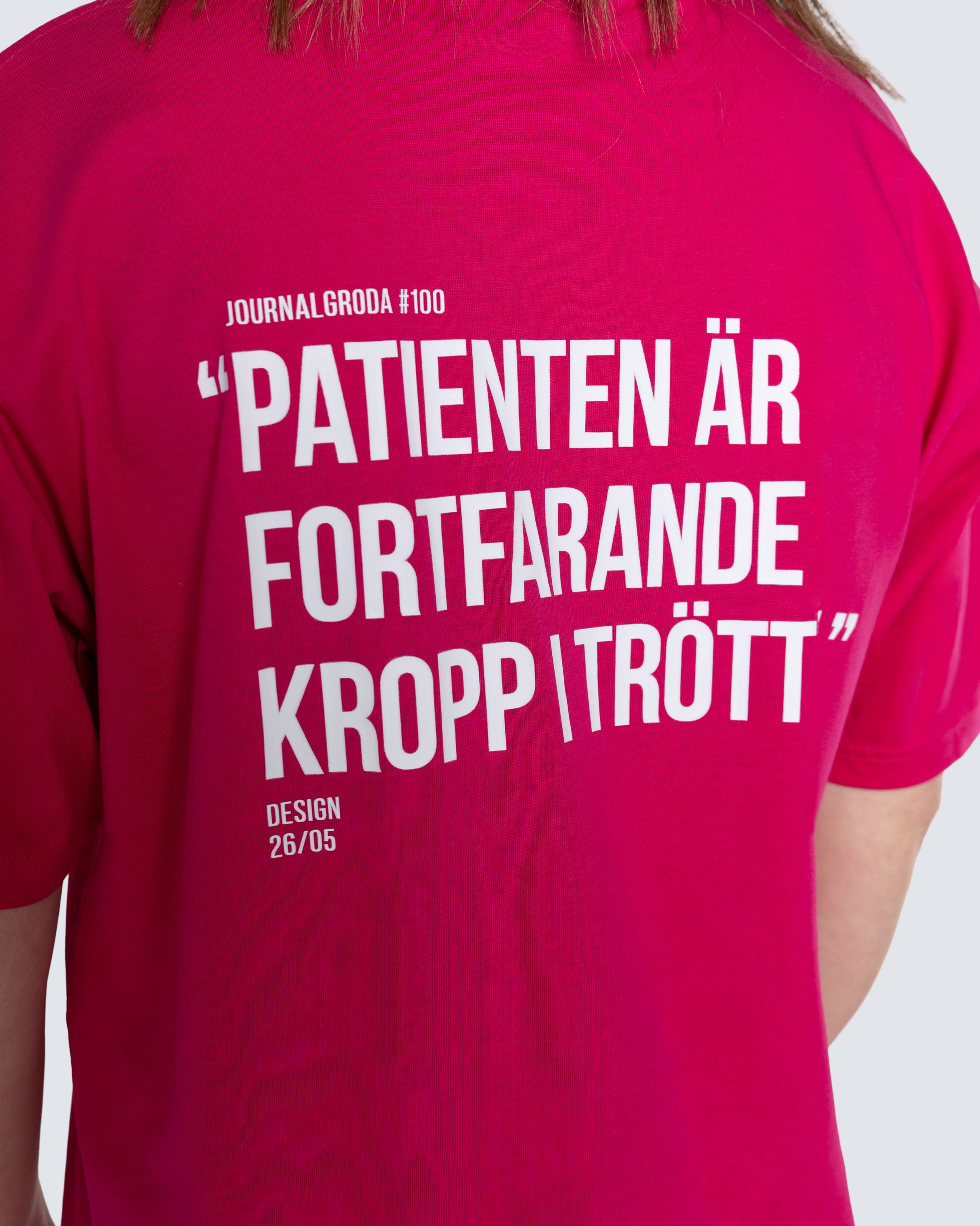 Journalgrodor T-shirt #2 Rosa