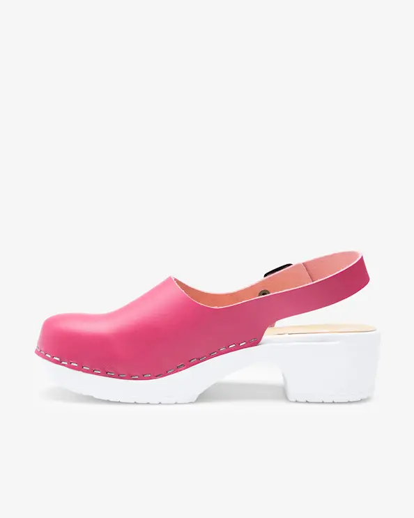 Beez Modeste Arbejdssko Rosa/Hvid Vegansk