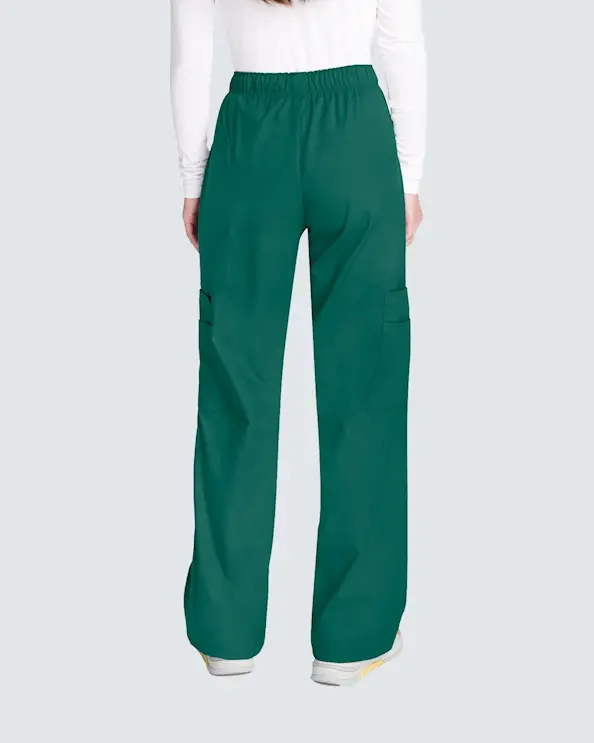 Cherokee Core Stretch Housut WWE4005 Tummanvihreä