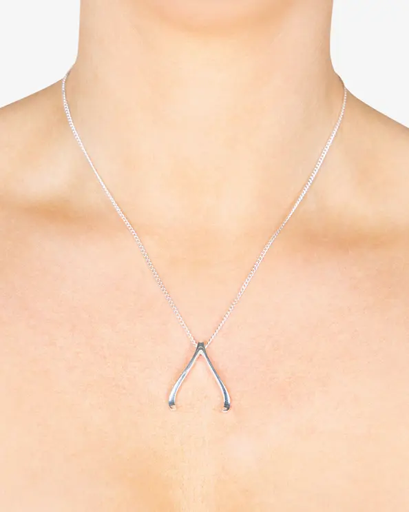 Halsband Ringhållare Silver