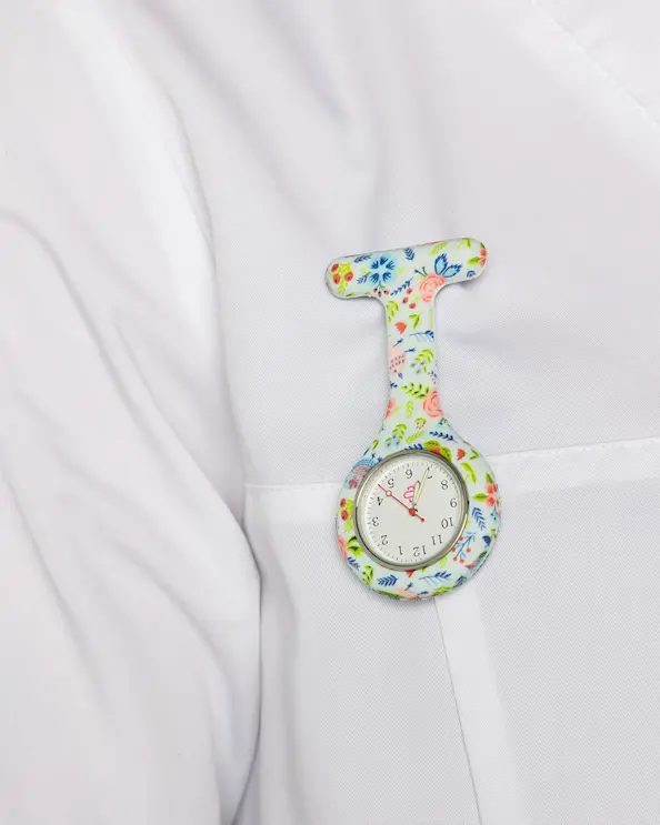 Sykepleierklokke Flower Mint floral
