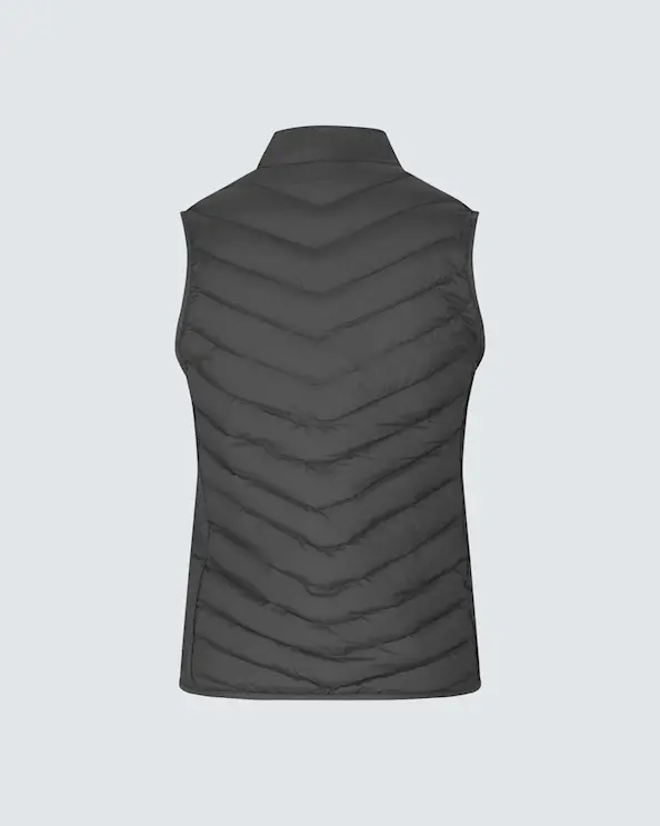ID Identity Wattierte Damenweste Grau