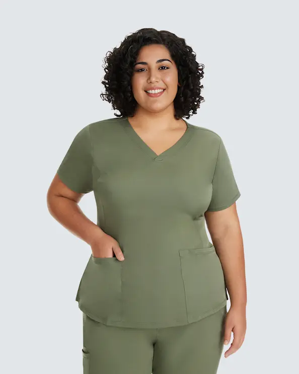Healing Hands Works Tunika HHE2500 Olivgrön