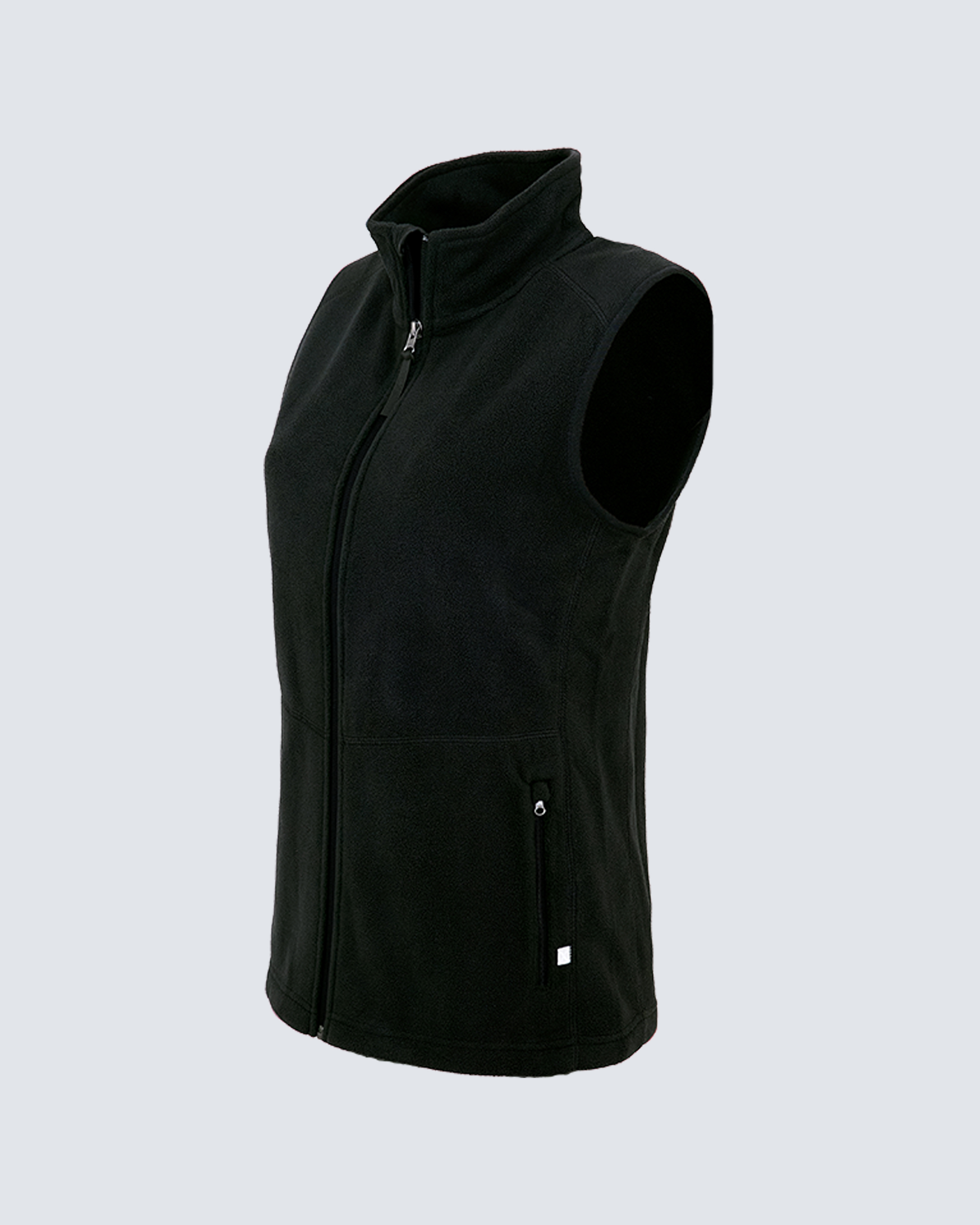 Texstar Light Fleeceväst Dam Svart