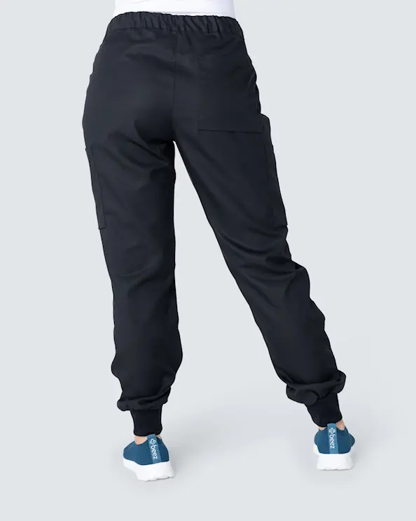 Segers Musta Housut Tencel Unisex