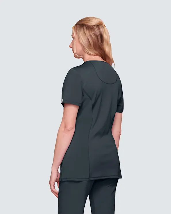 Infinity Mock Wrap Top CKE2625A Grafiitti