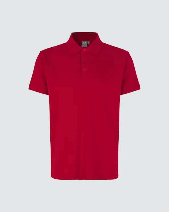 ID Identity Poloshirt Herren Rot