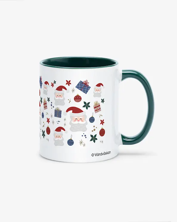 Muki Jolly Christmas Brew Tummanvihreä