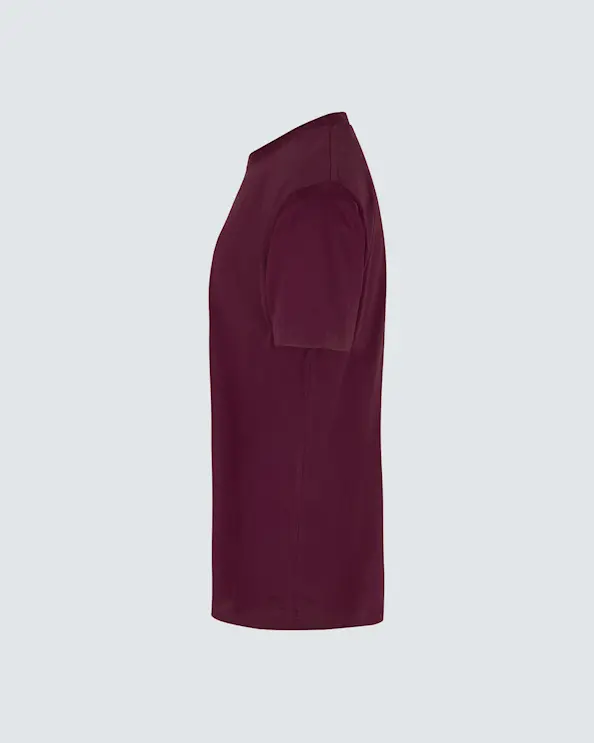 ID Identity T-TIME Miesten T-paita Burgundy