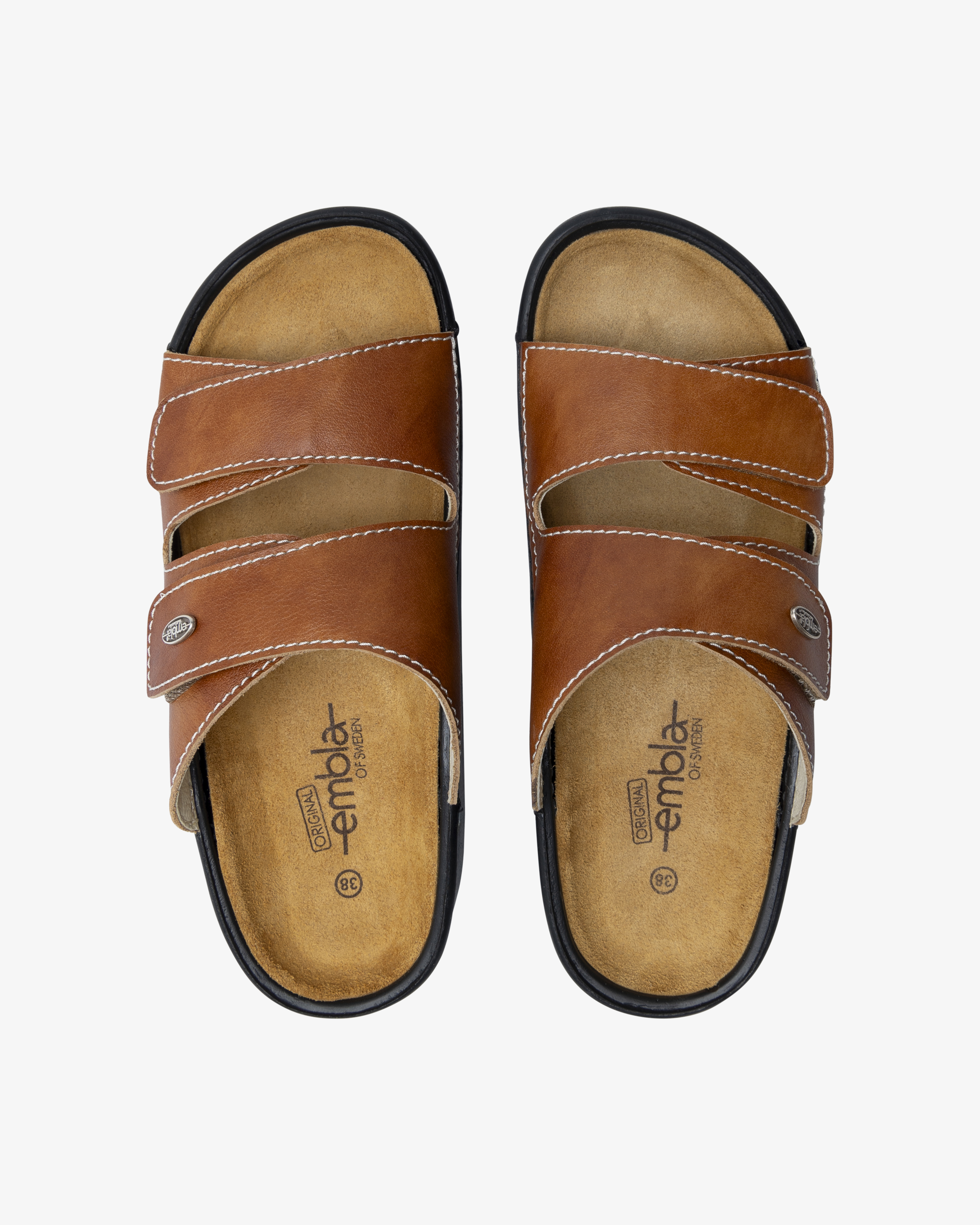 Embla 2415 Damesandaler Brun