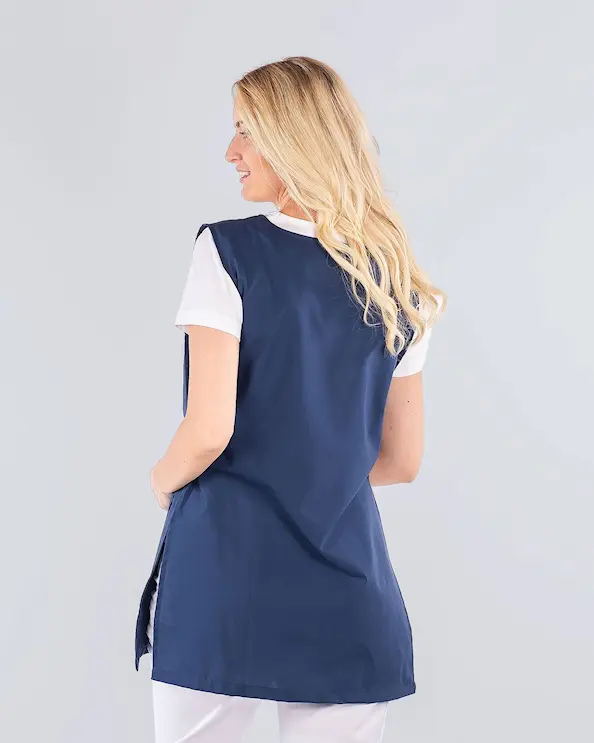 Almedahls Marinblå Västförkläde Unisex
