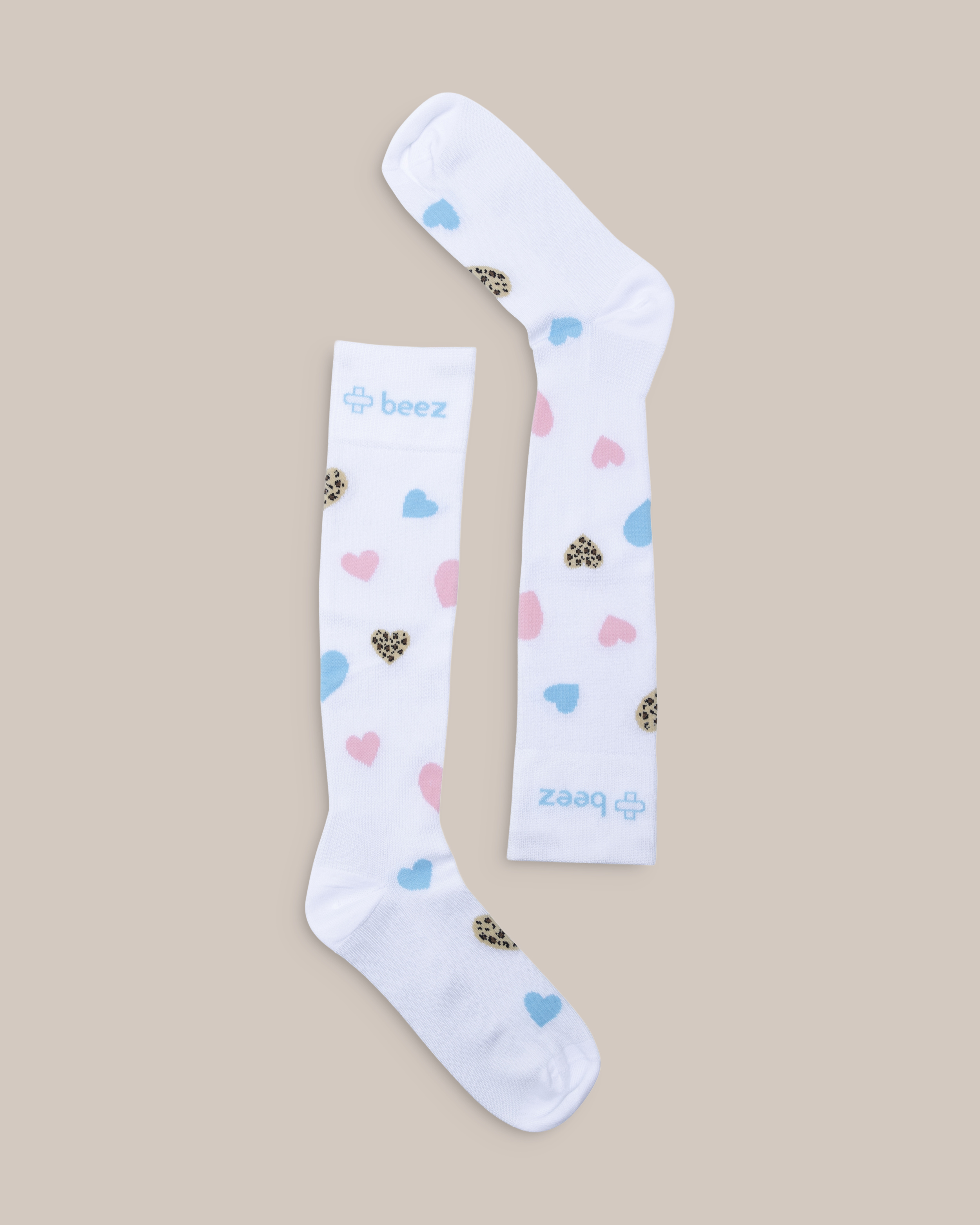 Tukisukat Sydämet 3-pakkaus