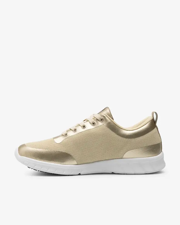 Suecos Alma Metallic Sneaker Guld