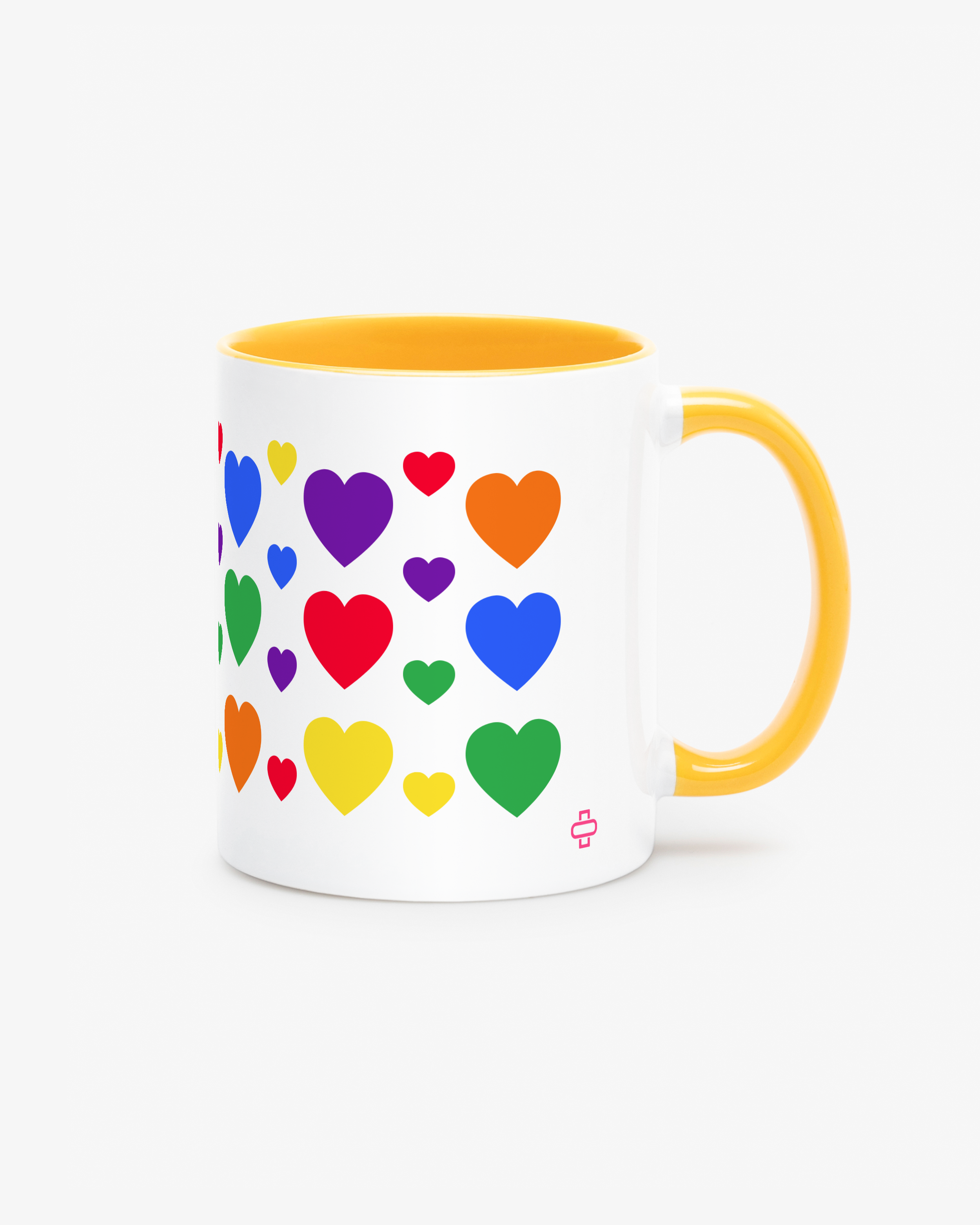 Krus Pride Hearts Oransje