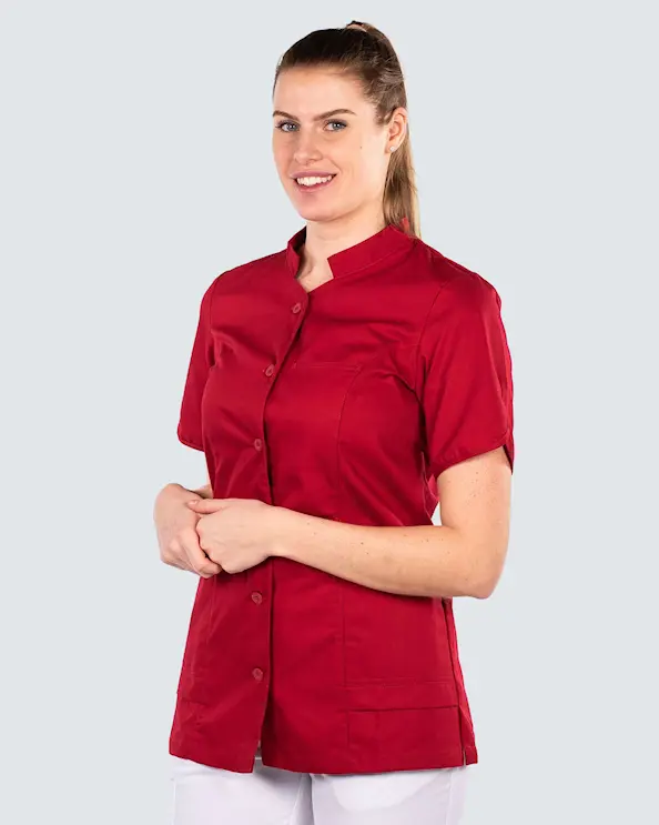 South West Staccato Aila Rød Bluse Dame