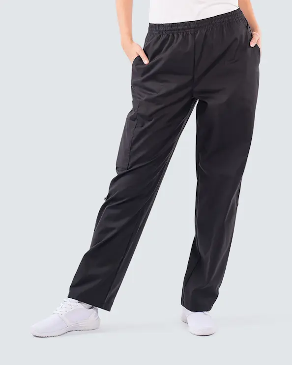 Almedahls Svart Uppvikbar Byxa Unisex