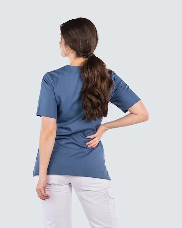 Segers Blå Tunika Tencel Dame