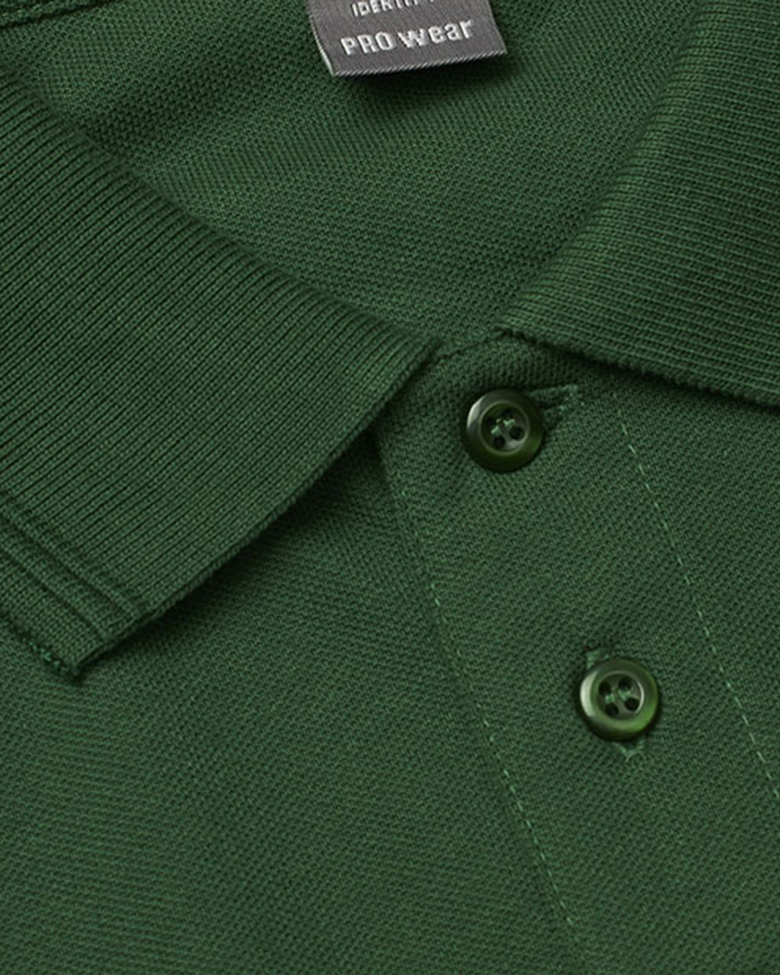 ID PRO Wear Piké uten lomme Mørkegrønn
